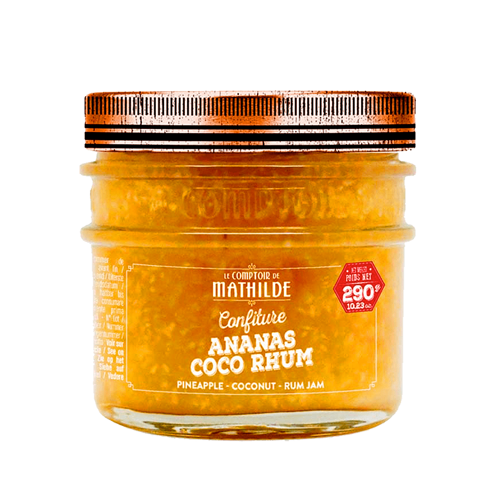 Pineapple, Coconut, and Rum Jam - 290g