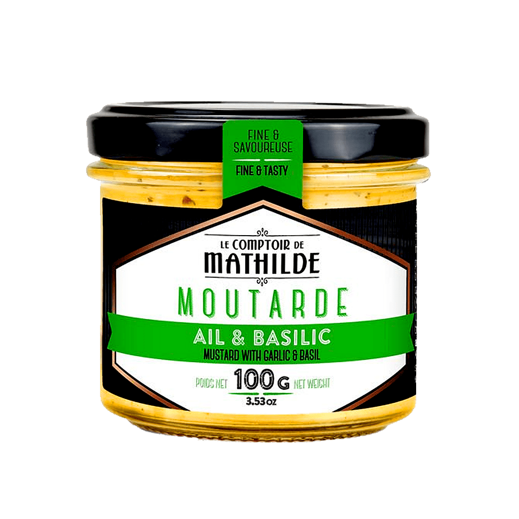 Garlic and Basil Mustard - 250g