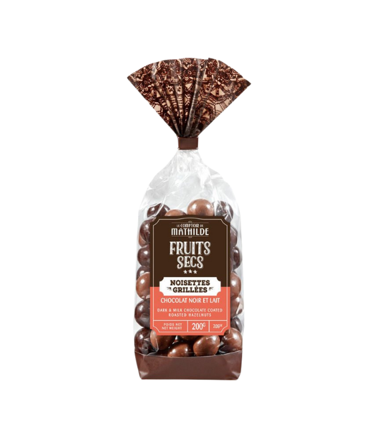 Chocolate Dragees with Hazelnuts in Milk and Dark Chocolate – 200g