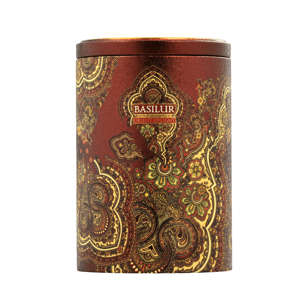 Basilur Orient Delight Tin Caddy - 100g Loose Leaf