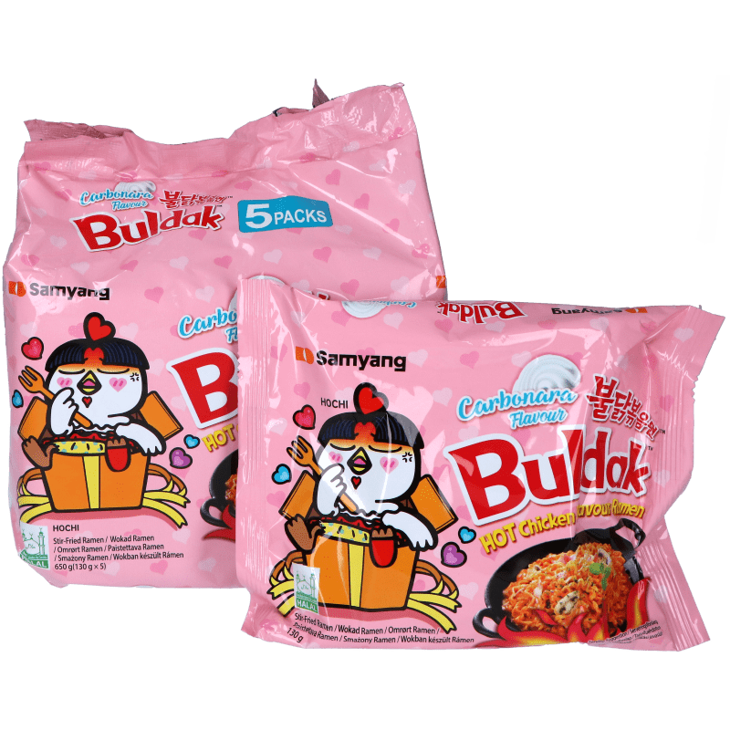 Carbonara-Flavored Noodles 130g - Image 2