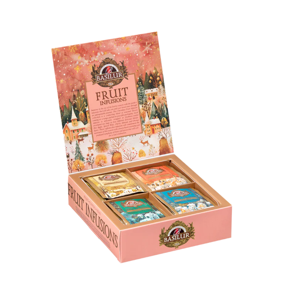 Basilur Fruit Infusions Collection – Christmas Style Assorted – 40 Tea Bags - Image 2
