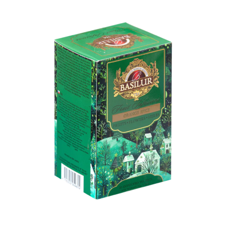Basilur Fruit Infusions Collection - Pomorandža i Cimet 20x1,8g