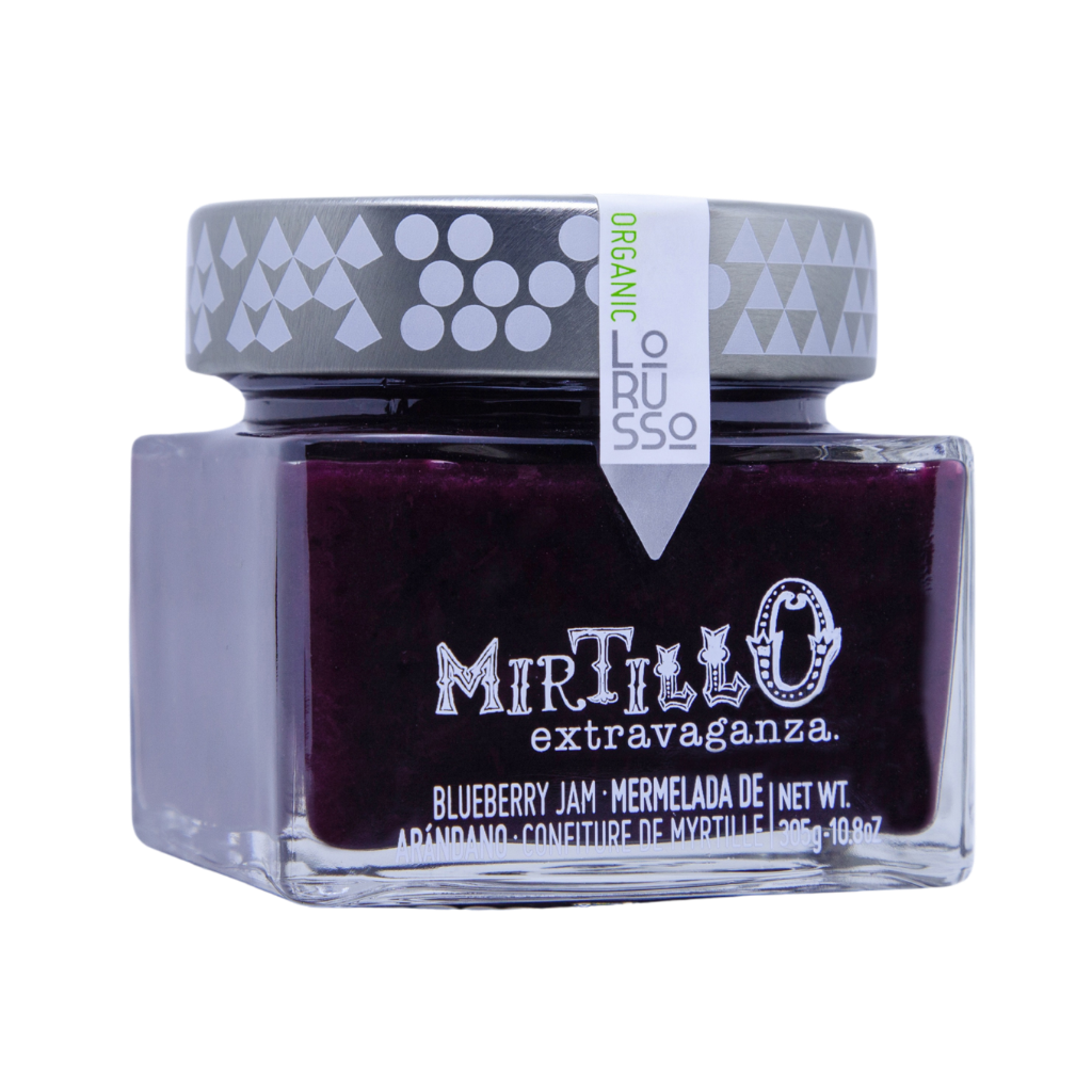 LoRusso Mirtillo extravaganza organski džem od borovnice 305g